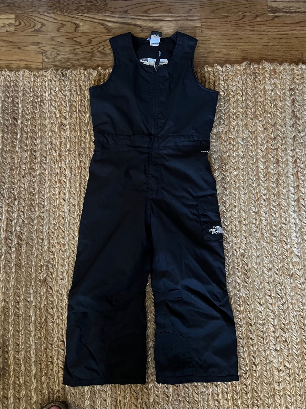 The North Face Black Kids Snow Bib Overalls